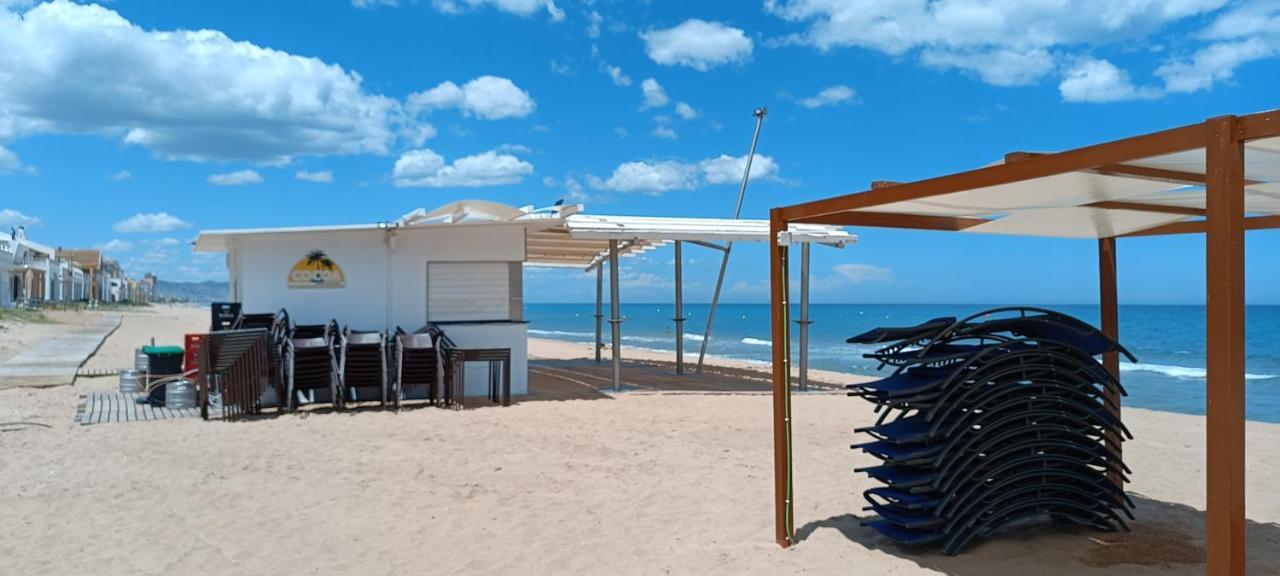 Sunset Room At Front Beach - Habitacion En La Playa Piso Privado Tavernes de Valldigna Exterior photo